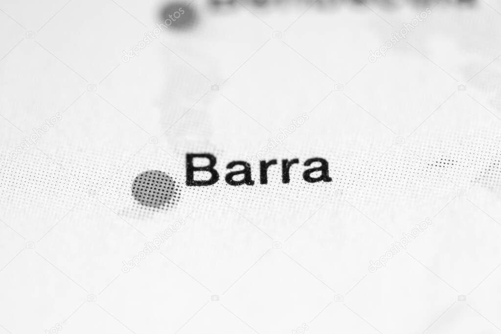 Barra, Scotland, UK Metro map view