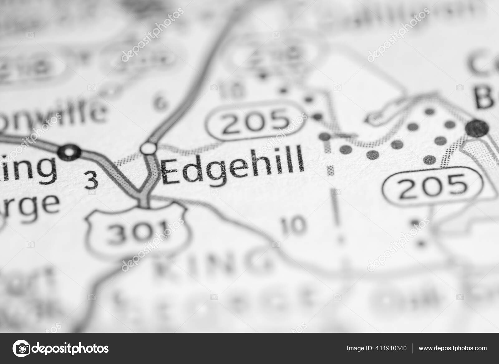 Edgehill Virginia Usa Road Map Concept Stock Photo by ©aliceinwonderland2020 411910340