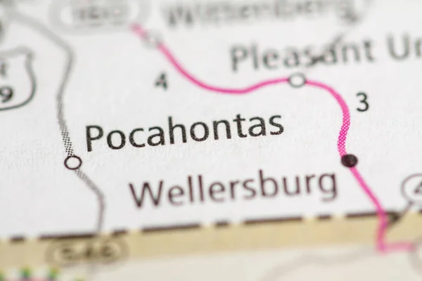 Map Concept Pennsylvania Usa — Stock Photo, Image
