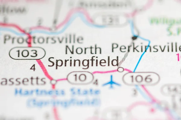 North Springfield Vermont Estados Unidos — Foto de Stock