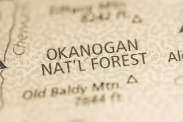 Okanogan National Forest Washington Usa — Stock Photo, Image
