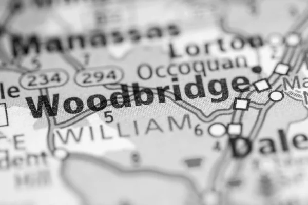 Woodbridge Virginia Conceito Roteiro Dos Eua — Fotografia de Stock