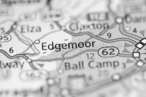 エドモア テネシー州 アメリカだ ロードマップのコンセプト — ストック写真