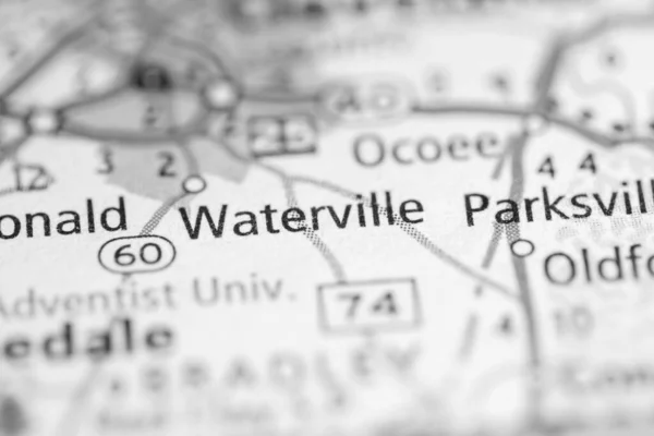 Waterville Ben Tennessee Ben Usa Ütemtervének Koncepciója — Stock Fotó
