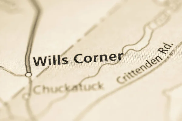 Wills Corner弗吉尼亚 — 图库照片