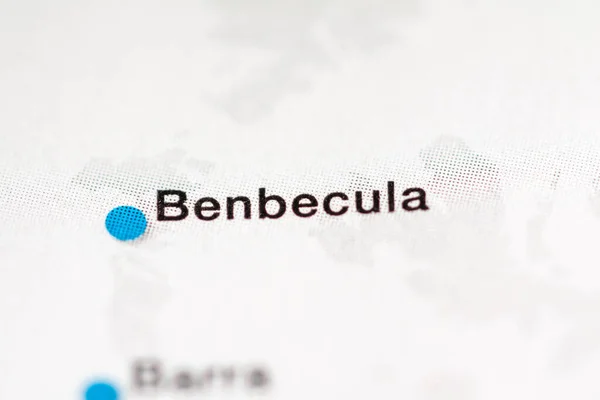 Benbecula, Scotland, UK cartography, geography map