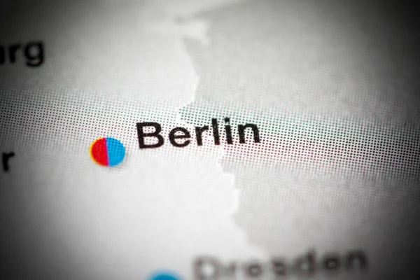 Berlin, Germany cartography illustration map