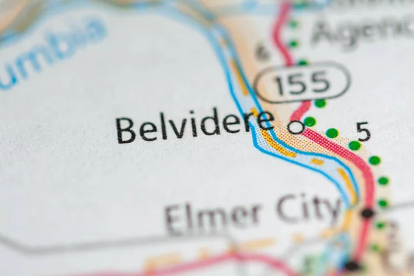 Belvidere Washington Stappenplan — Stockfoto