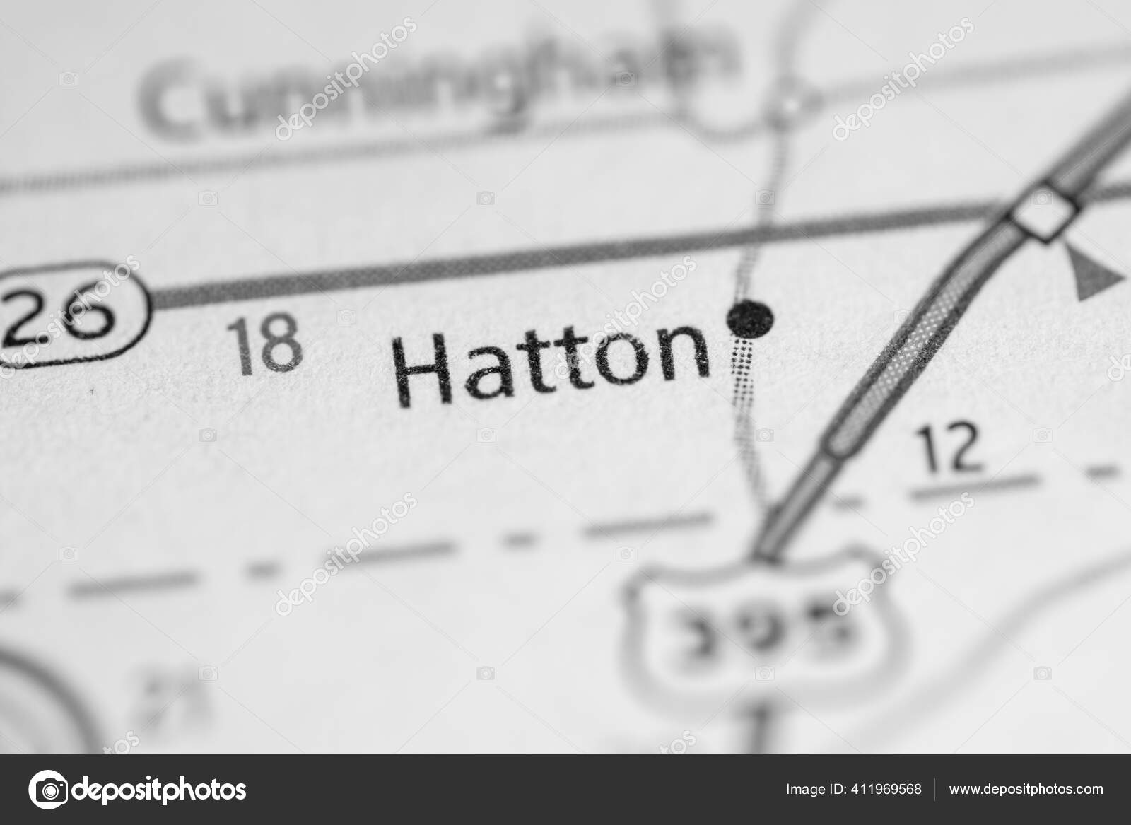 Hatton Washington Usa Map Stock Photo by ©aliceinwonderland2020 411969568