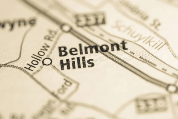 Belmont Hills Pennsylvania Förenta Staterna — Stockfoto