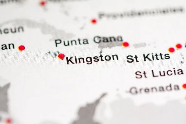 Kingston, Jamaica cartography, geography map