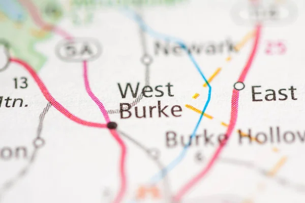 West Burke Vermont Usa Koncepce Plánu — Stock fotografie