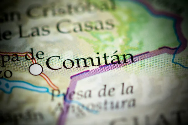 Mexico country on a geography map
