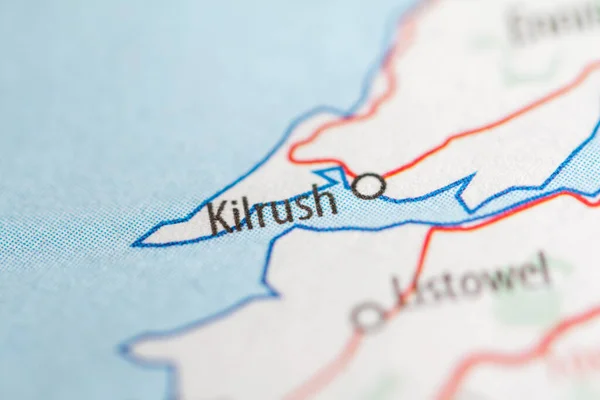 Kilrush Irlande Carte Vue Près — Photo