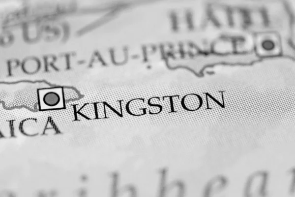 Kingston, Jamaica on the geography map