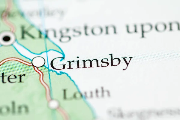 Grimsby, England, UK on the geography map