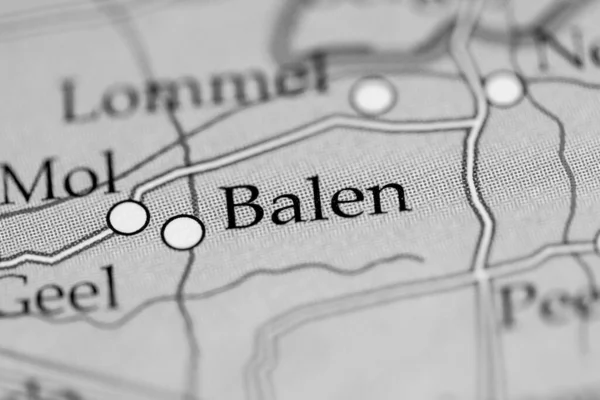 Balen. Belgium on the map