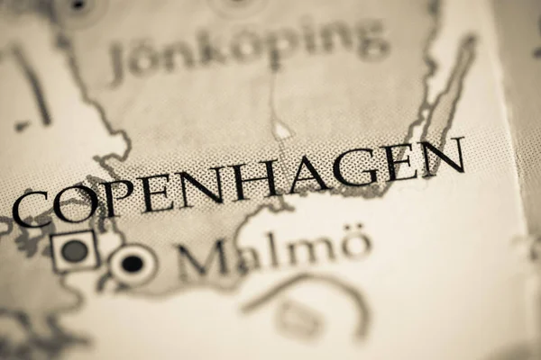 Копенгаген Данія Карті — стокове фото