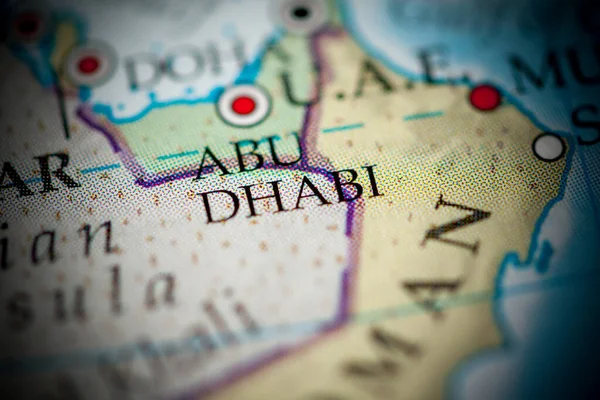Abu Dhabi Emiratos Árabes Unidos — Foto de Stock