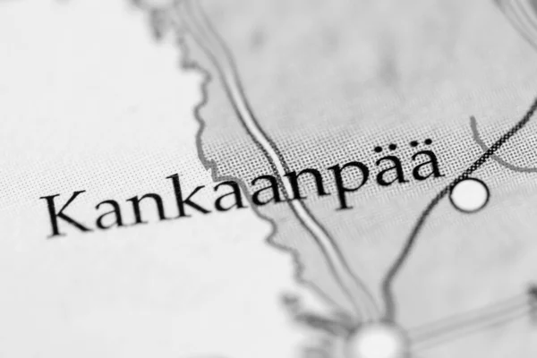 Kankaanpaa. Finland map close up view