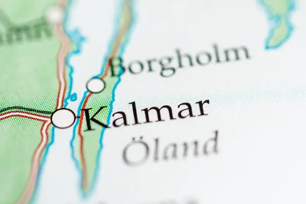 Kalmar Sweden Geography Map — Stock Photo, Image