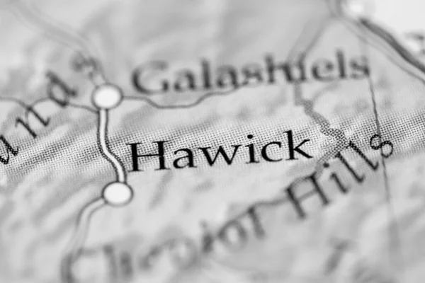 Hawick, Scotland, UK on the map