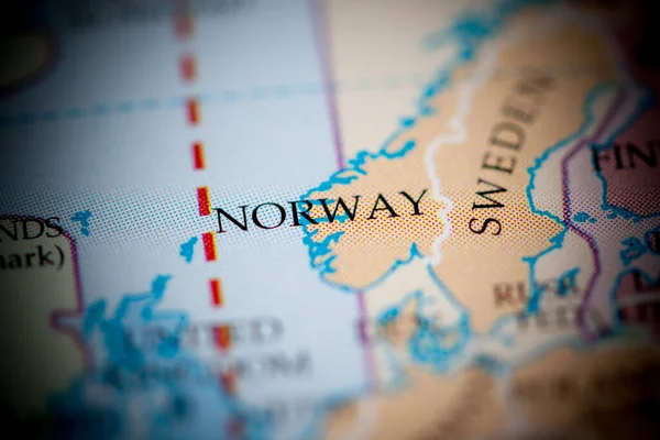 Норвезька Мапа — стокове фото