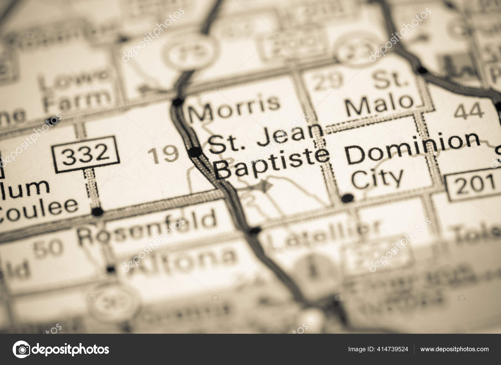 Jean Baptiste Canada Map Stock Photo by ©aliceinwonderland2020 414739524