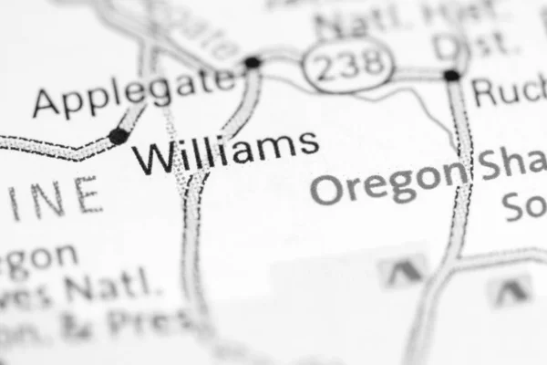 Jag Ledsen Oregon Här Usa Karta — Stockfoto