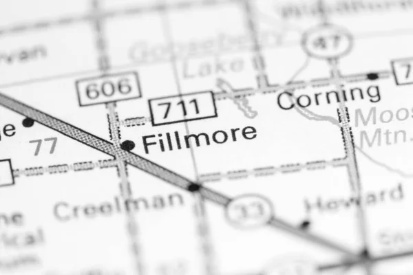 Fillmore Canada Una Mappa — Foto Stock