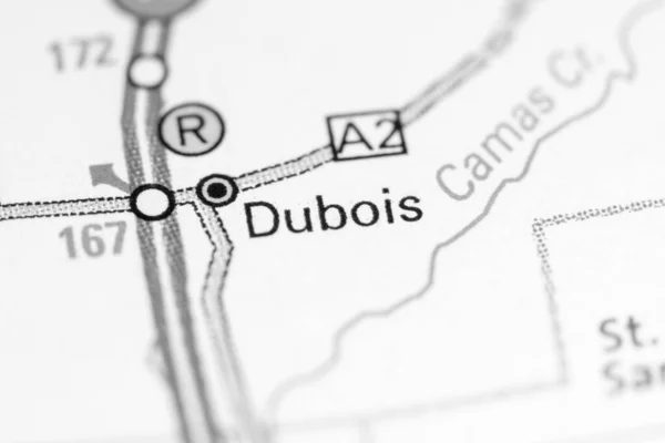 Dubois Det Idaho Usa Karta — Stockfoto