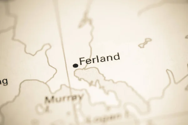 Ферланд Канада Карті — стокове фото