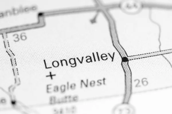 Λονγκ Βάλεϊ Νότια Ντακότα Ηπα Ένα Χάρτη — Φωτογραφία Αρχείου