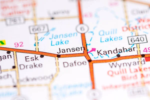 Янсен Канада Карті — стокове фото