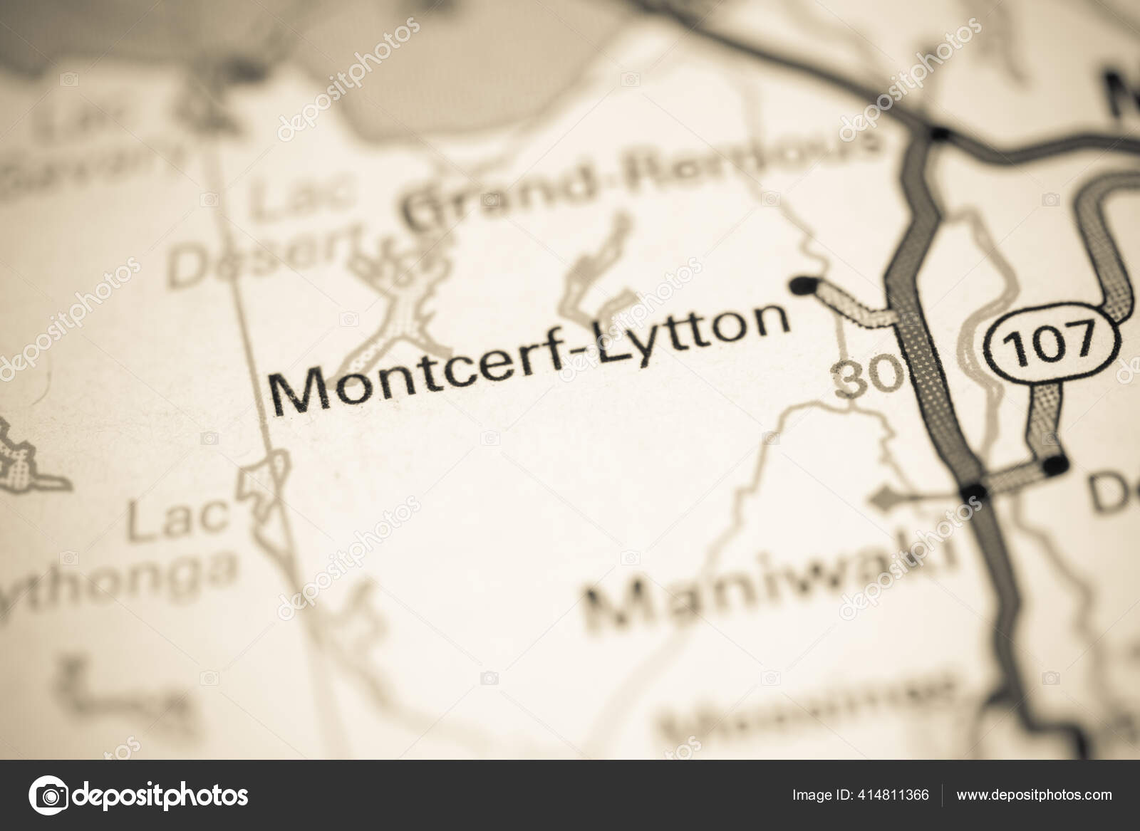 photo Lytton Canada Map depositphotos