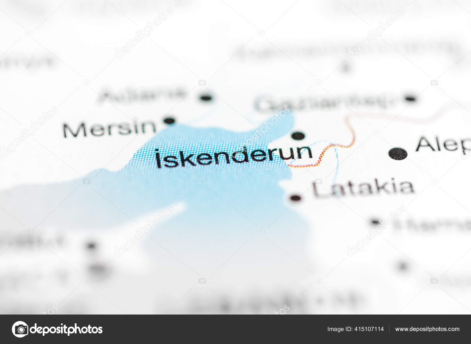 Iskenderun Turquia Mapa Fotos Imagens De C Aliceinwonderland2020 415107114