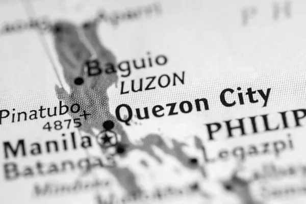 Luzon Filipinas Sobre Mapa — Fotografia de Stock