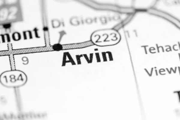 Arvin California Eeuu Mapa —  Fotos de Stock