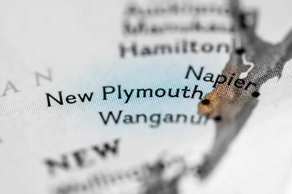 New Plymouth, New Zealand on the map