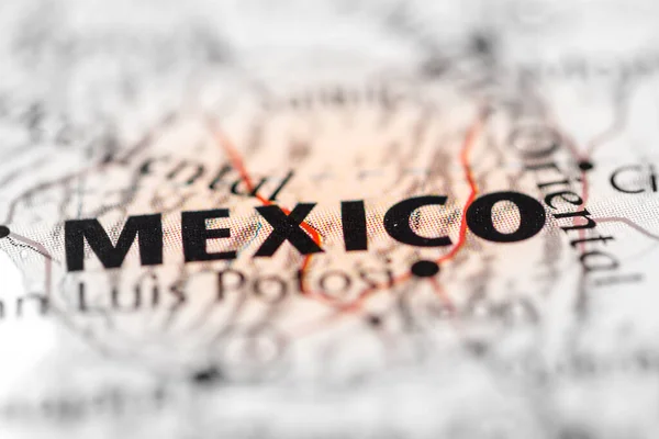 México Mapa — Foto de Stock