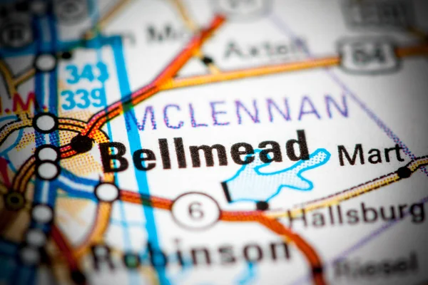 Bellmead Texas Usa Map — 스톡 사진
