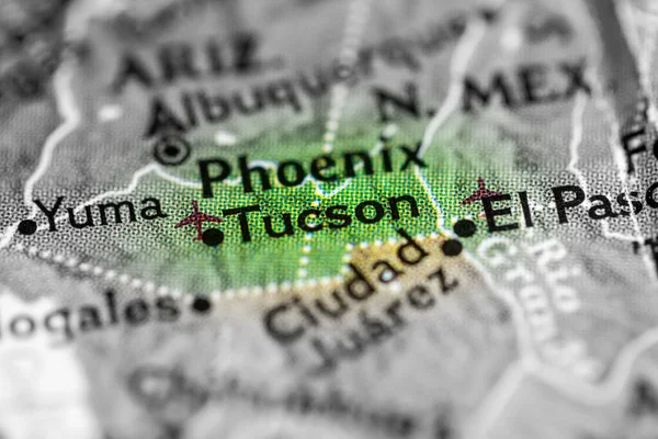 Tucson, Arizona, USA on the map