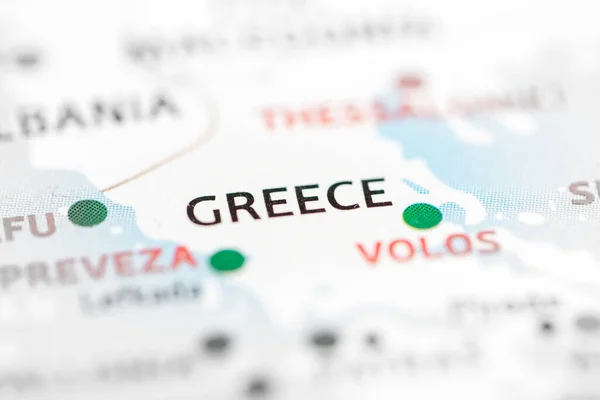 Greece Map — Stock Photo, Image