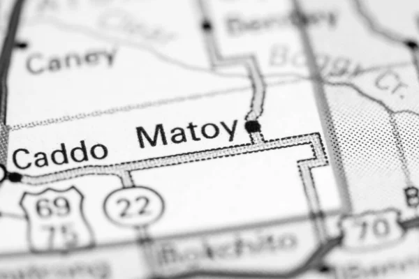 モーイオクラホマだ地図上の宇佐 — ストック写真