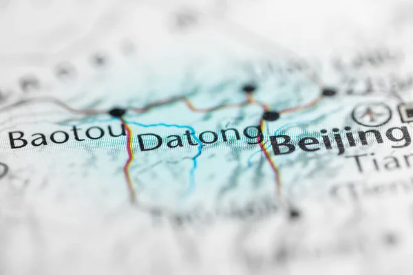 Datong. China on the map