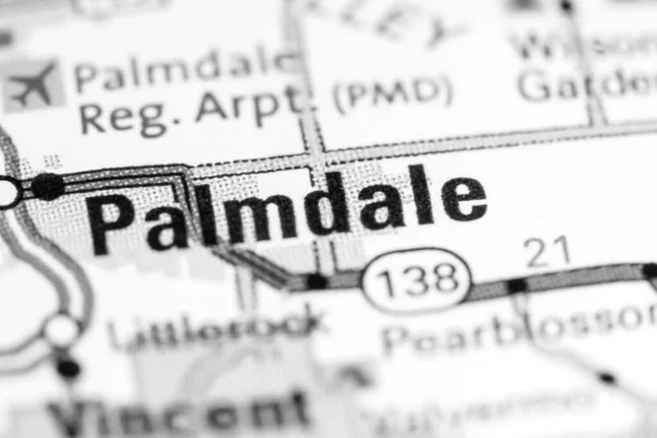 Palmdale California Usa Map — 스톡 사진