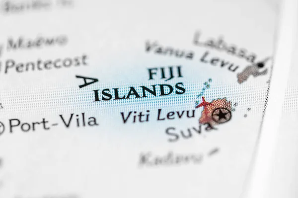 Isole Figi Sulla Mappa — Foto Stock
