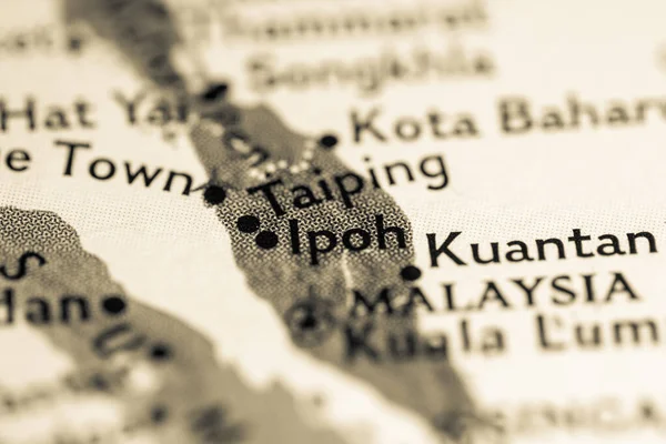 Taiping, Malaysia on the map