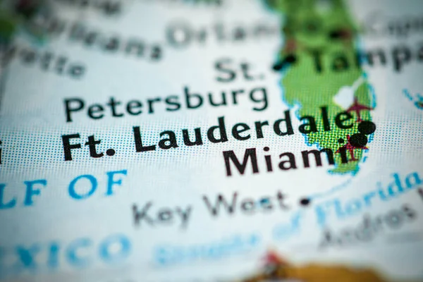 Ft. Lauderdale, Florida, USA on the map