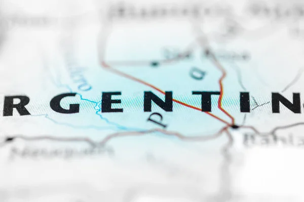 Argentina Mapa — Foto de Stock
